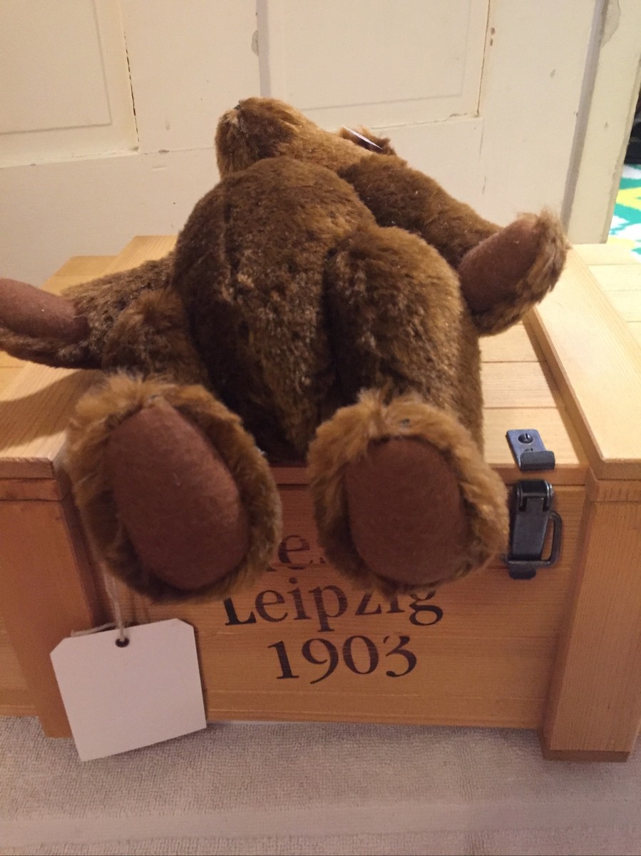 STEIFF 2003 CLUB EXCLUSIVE BEAR LEIPZIG 1903 BEAR - 420351 STEIFF 2003 CLUB EXCLUSIVE BEAR LEIPZIG 1903 BEAR - 420351
