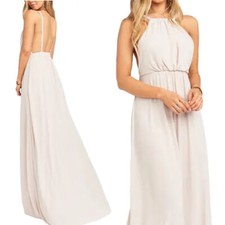 SHOW ME YOUR MUMU Amanda Maxi Dress NWOT M - Show Me The Ring Crisp