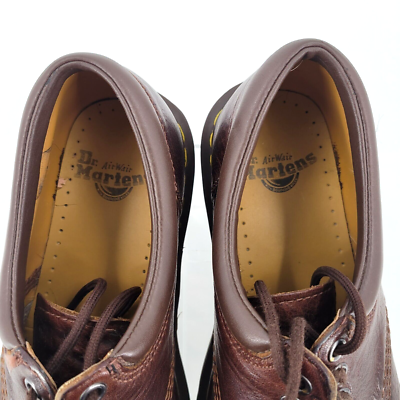 Doc Dr. Martens Brown Leather Mens US 11849 Oxford Shoes Womens Size 8 Dr. Martens Doc 11849 Crazy Horse Brown Leather Shoes Mens  main image 4