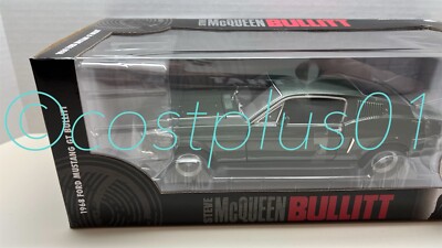 1/18 グリーンライト ブリット ‘68 フォード マスタング マックイーン GREENLIGHT STEVE MCQUEEN 1968 FORD MUSTANG GT BULLITT 1:18 GREEN