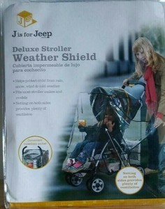 jeep deluxe stroller weather shield