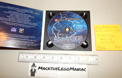 Lego 9719 Mindstorms CD-Rom Software 1.0 Only Robotics Invention System