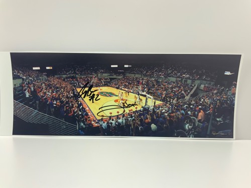 Florida Gators Basketball Signed Brewer & Noah O'Connell Center Panoramic Print - Picture 4 of 12