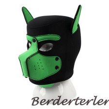 4 Colors Full Head Mask Cosplay For Women Role Play Puppy Hood Slave for Couples