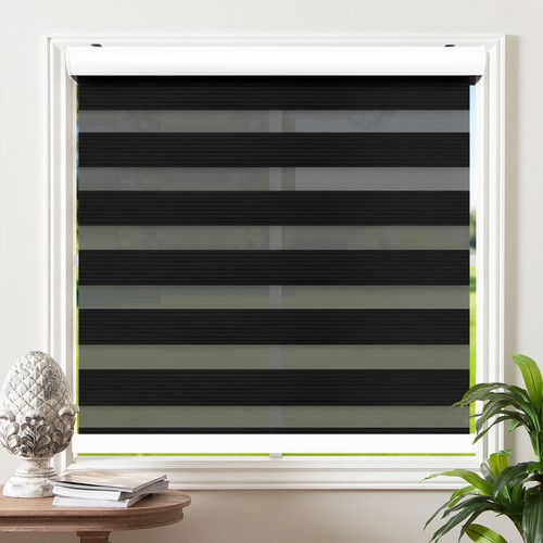 black cordless blinds