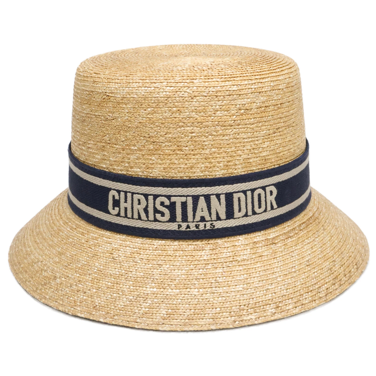Chapeau cabane Christian Dior 11DRT952180 Dio Resort beige x marine