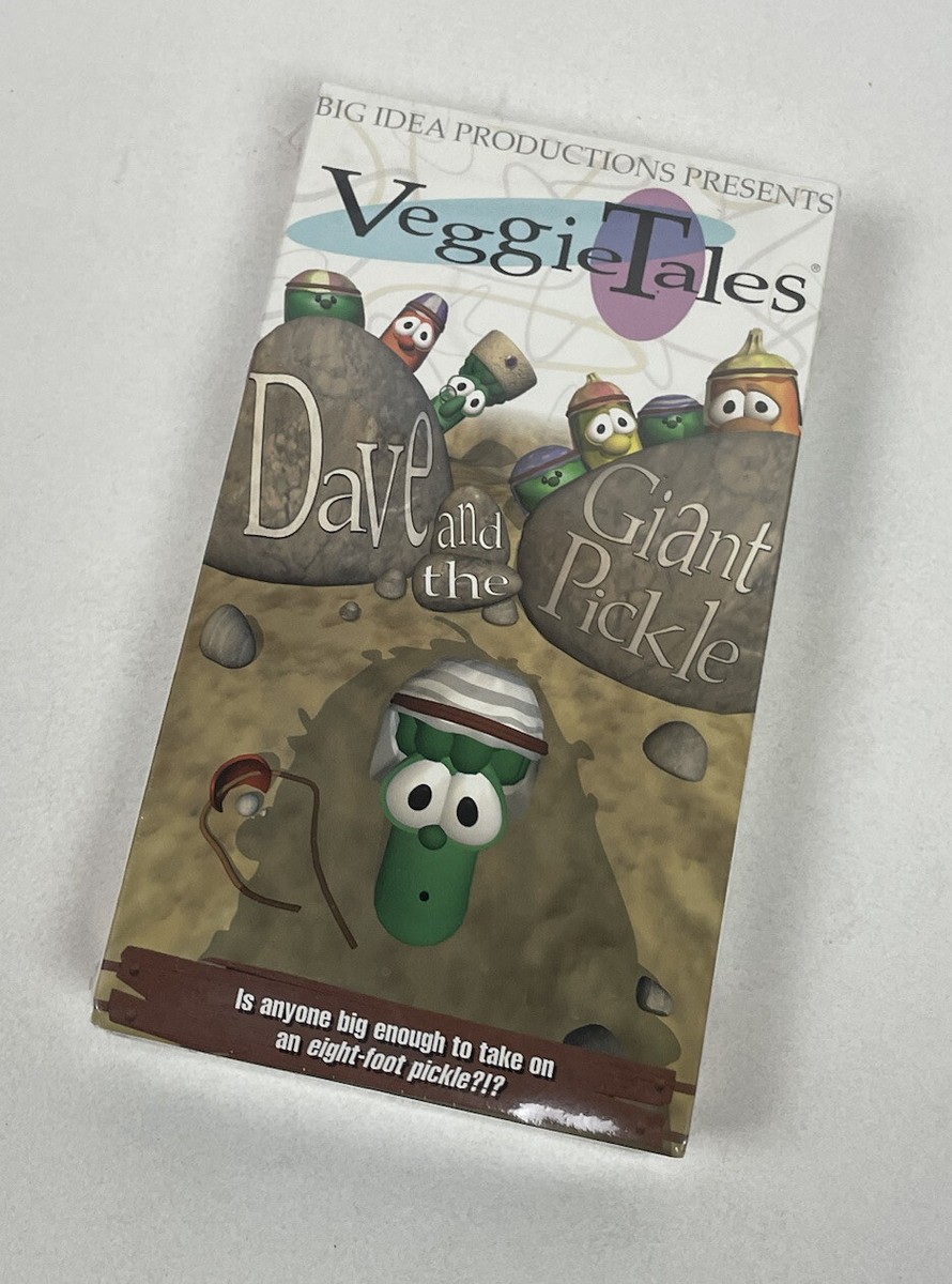 VHS VeggieTales - Dave And The Giant Pickle (VHS, 1996) Brand New