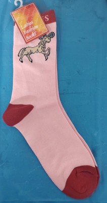 Aries Zodiac Sign Socks 
