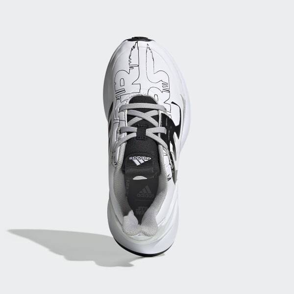 NIB Adidas RapidaRun StarWars K Running Shoes Sneakers Youth Size 6 White  Black