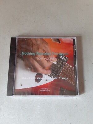 Nothing Remains The Same by Tom Volpe (CD, 2016) Brand New, Sealed, Christian