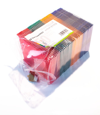 TDK Cd Slim Colorcases Open Package 38 pcs
