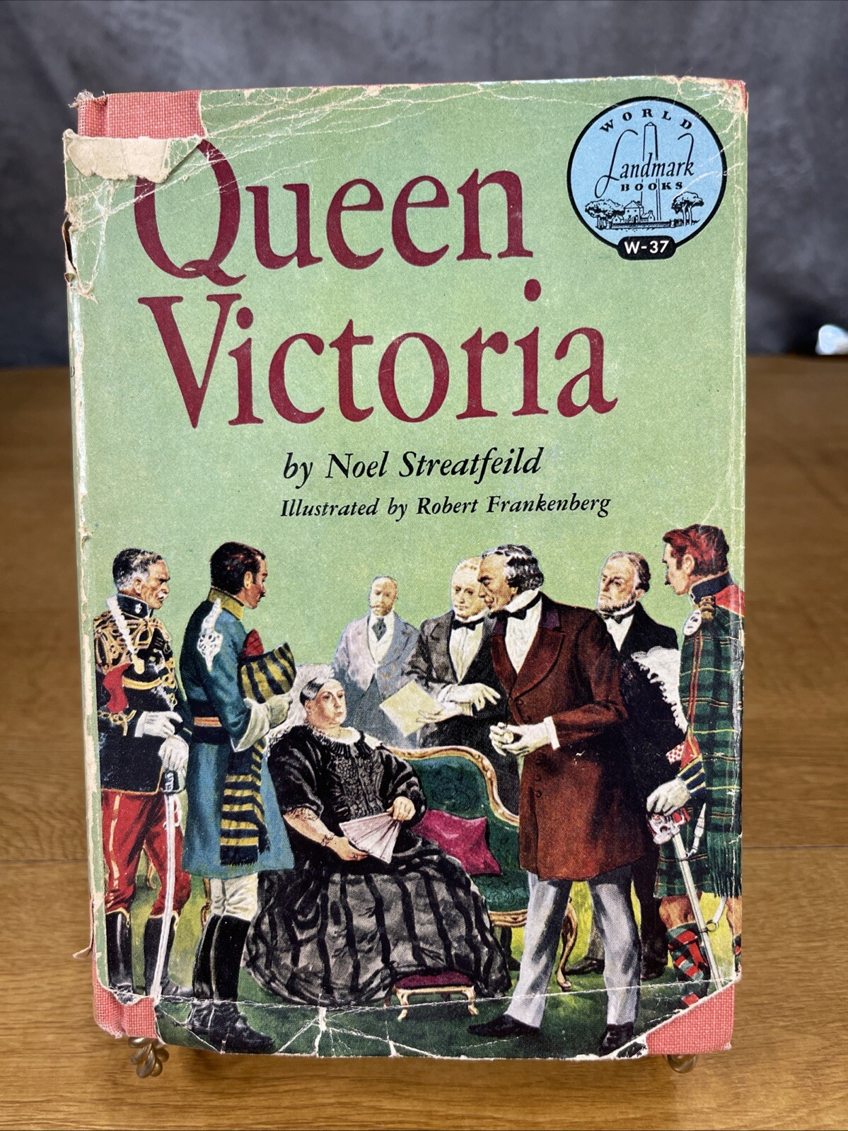 Queen Victoria Book by Noel Streatfield HARDCOVER & DJ First Edition 1958 Random