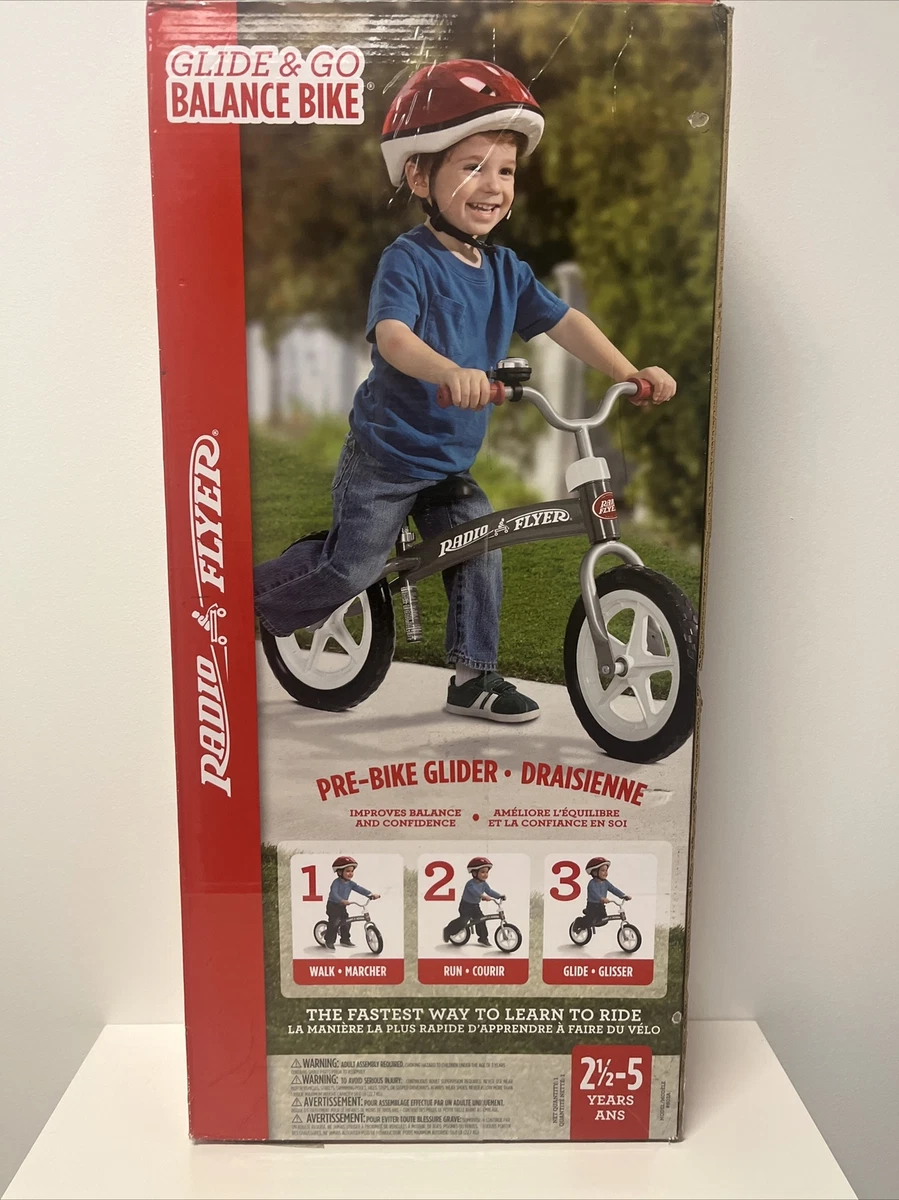 Radio Flyer Air Ride Balance Bike Toddler Bike Ages 1.5 5 Model 808 Sealed