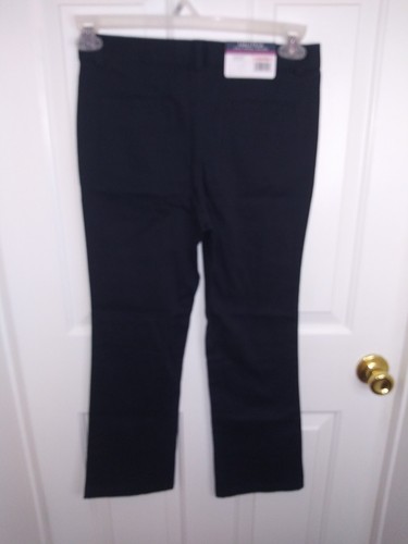 Nautica Girls School Uniform, Pants, Skinny Boot Cut, Navy, Size 10.5Plus New - Picture 5 of 8