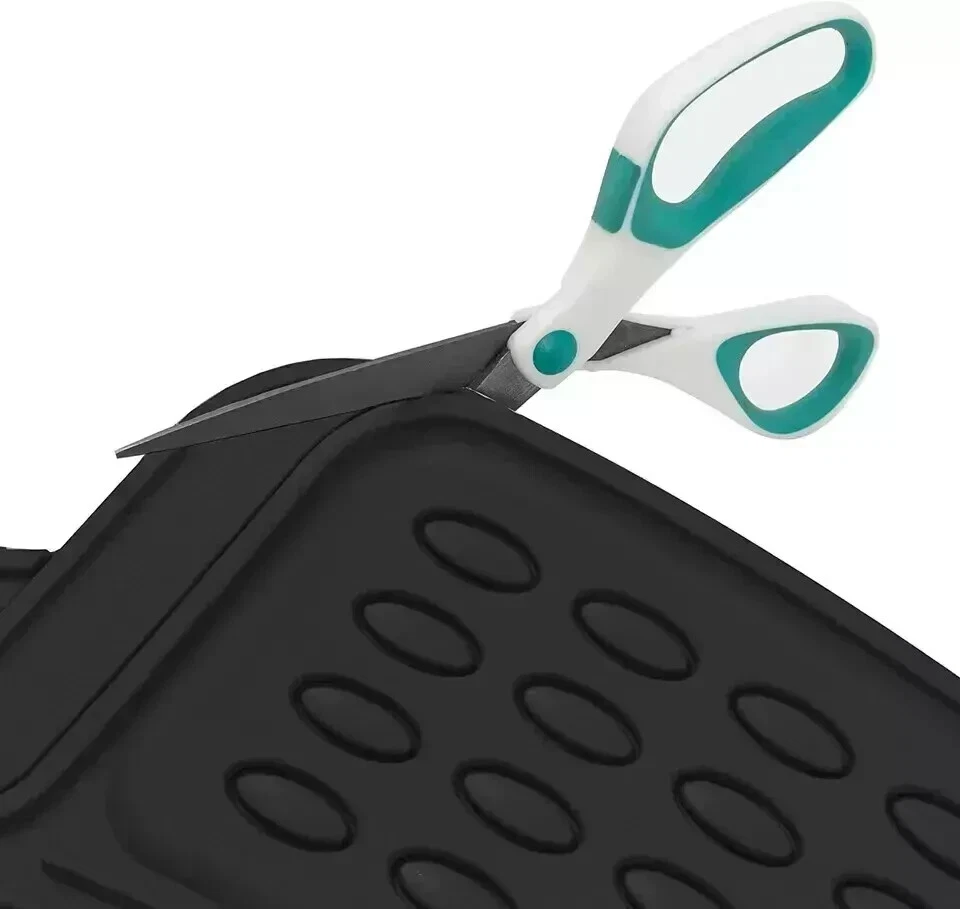 For All Chrysler Rubber All Weather 3pcs Turbonetta Custom Fit Mats - Image 4 of 4