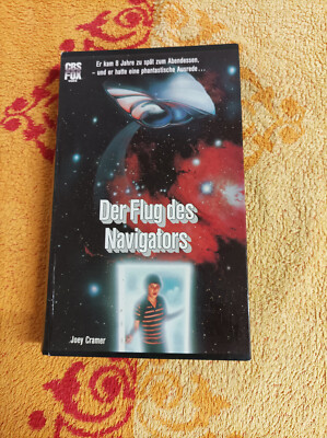 vhs kassetten der flug des navigators cbs fox  joey cramer sarah jessica parker