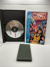 Revenge of the Ninja (Sega CD, 1993) COMPLETE