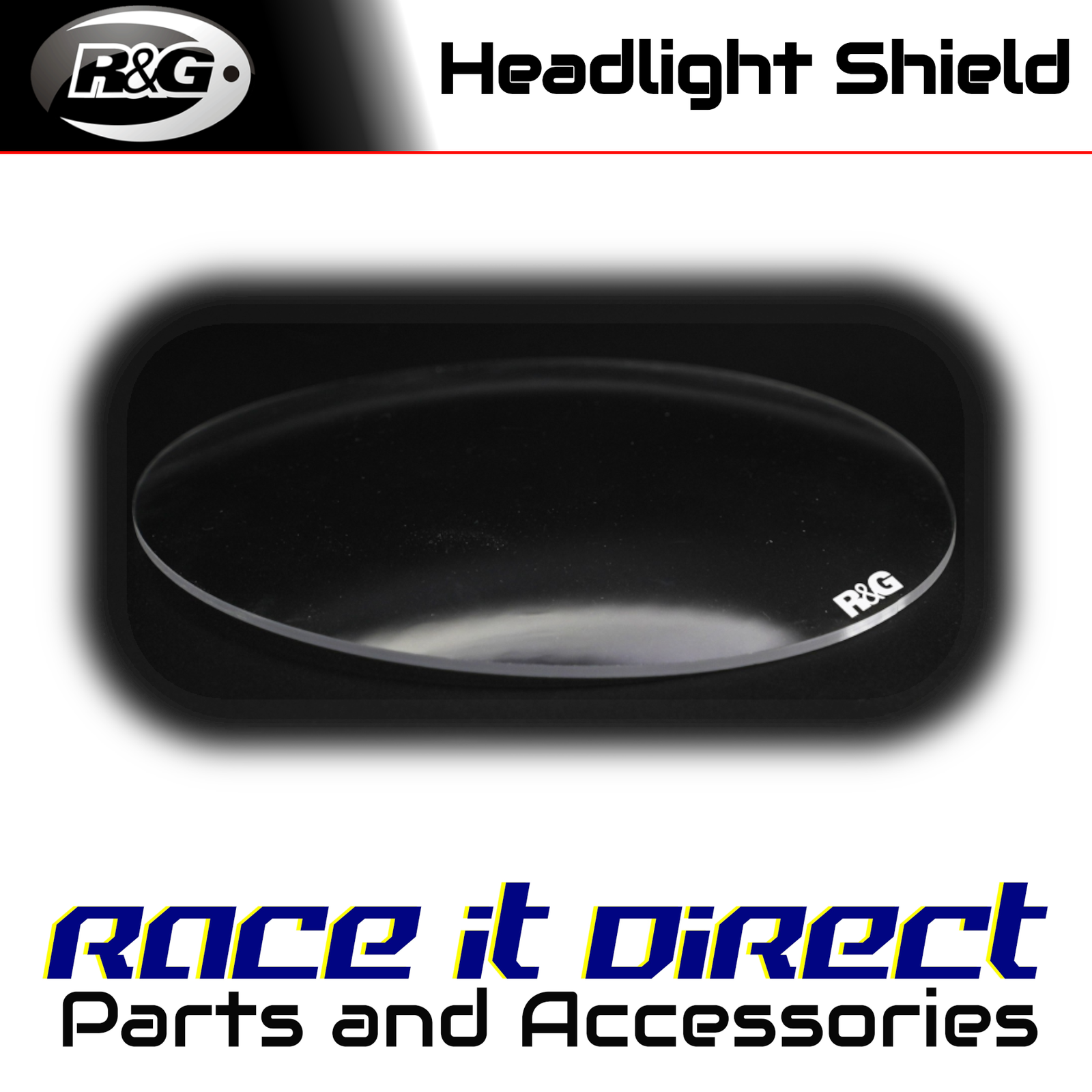 R&G - HLS0126CL - Headlight Shields