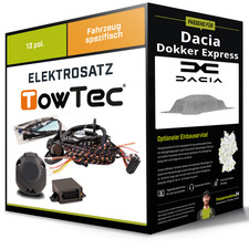 Elektrosatz 13-pol spezifisch für DACIA Dokker Express 11.2012-12.2021 NEU