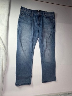 PAIGE Women's Medium Blue Straight Leg Jeans