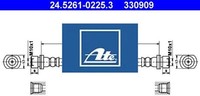 ATE 24.5261-0225.3 Bremsschlauch Hinterachse Hinten