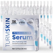 TURMSKIN  Hyaluronic Acid Serum Ampoules ULTRA HYDRATING VIALS - 3 Hyalu