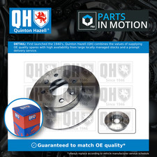 2x Brake Discs Pair Solid fits RENAULT CLIO Mk1, Mk2 1.4 Front 90 to 08 238mm QH