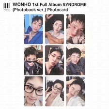 WONHO 1st Full Album SYNDROME Photobook ver. Official Photocard KPOP K-POP