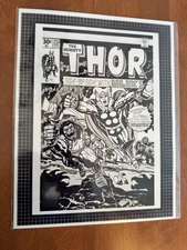 Jack Kirby Thor #253 Rare Production Art Cover transparency Ulik