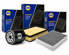 NAPA Service Kit with Air, Oil & Cabin Filters fits Mercedes-Benz A-Class