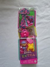 Barbie Extra Pet  Fashion Pack with Pet Lamb, Fashion Pieces  Accessories, New