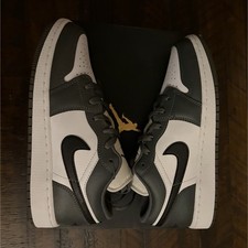 Jordan Air Jordan 1 Low OG GS White Black-iro...