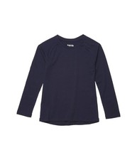#4kids Girls High-Low Long Sleeve Tee Navy
