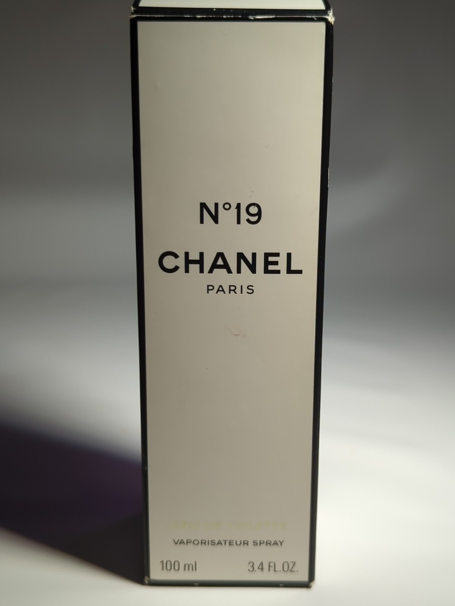 CHANEL No 19 Perfume EDT Vaporisateur Spray 100 ml Vintage