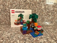 LEGO Minecraft: The Swamp Adventure (21240) - Used 100% Complete
