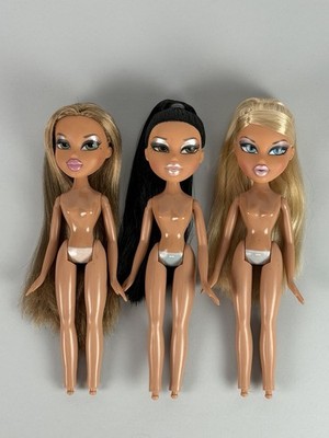 Bratz Forever Diamondz Fianna, Jade And Cloe Doll Lot 2006