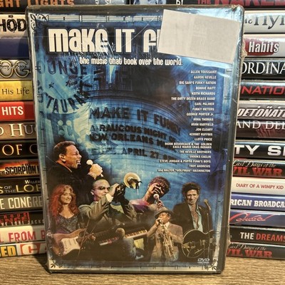 Make It Funky! Music That Took Over The World (DVD) New, Buy 2 Get 1 Free - T