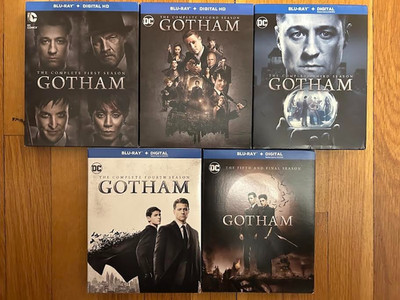 Gotham: The Complete Series (Blu-Ray) Seasons 1-5, DC COMICS--FREE SHIPPING