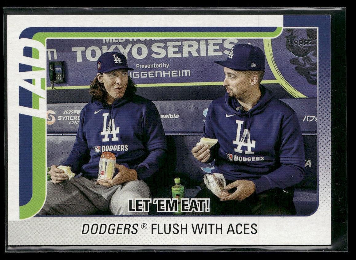 2025 Topps Update #US119 Blake Snell / Tyler Glasnow Vintage Stock