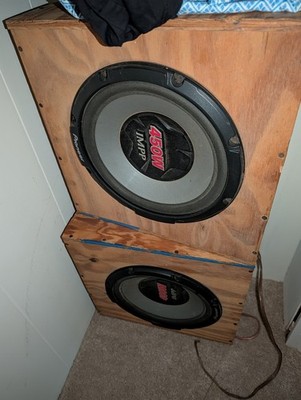(2) Pioneer Imp 12'' TS-W33C Subwoofers in Boxes