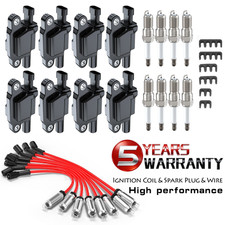 For Chevy GMC 5.3 6.2L 8Pack Ignition Coil & ...
