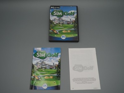 Sid Meier s SimGolf PC | mit Anleitung | 1 CD | Maxis EA | Retro PC Spiel