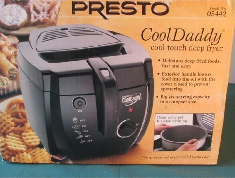 Freidora eléctrica Presto Cool Daddy Cool-touch 05446 nueva sellada Foto 2 de 3
