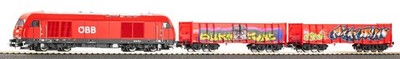 Piko 57033, Startset kids Rh 2016 + Güterwagen, ÖBB, Neu & OVP, H0