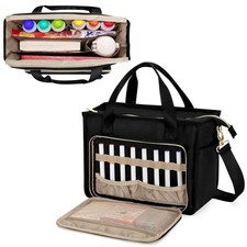 Prokva Bingo Tote Bag with Pockets for Bingo Game, Portable Bingo Dauber Bag ...