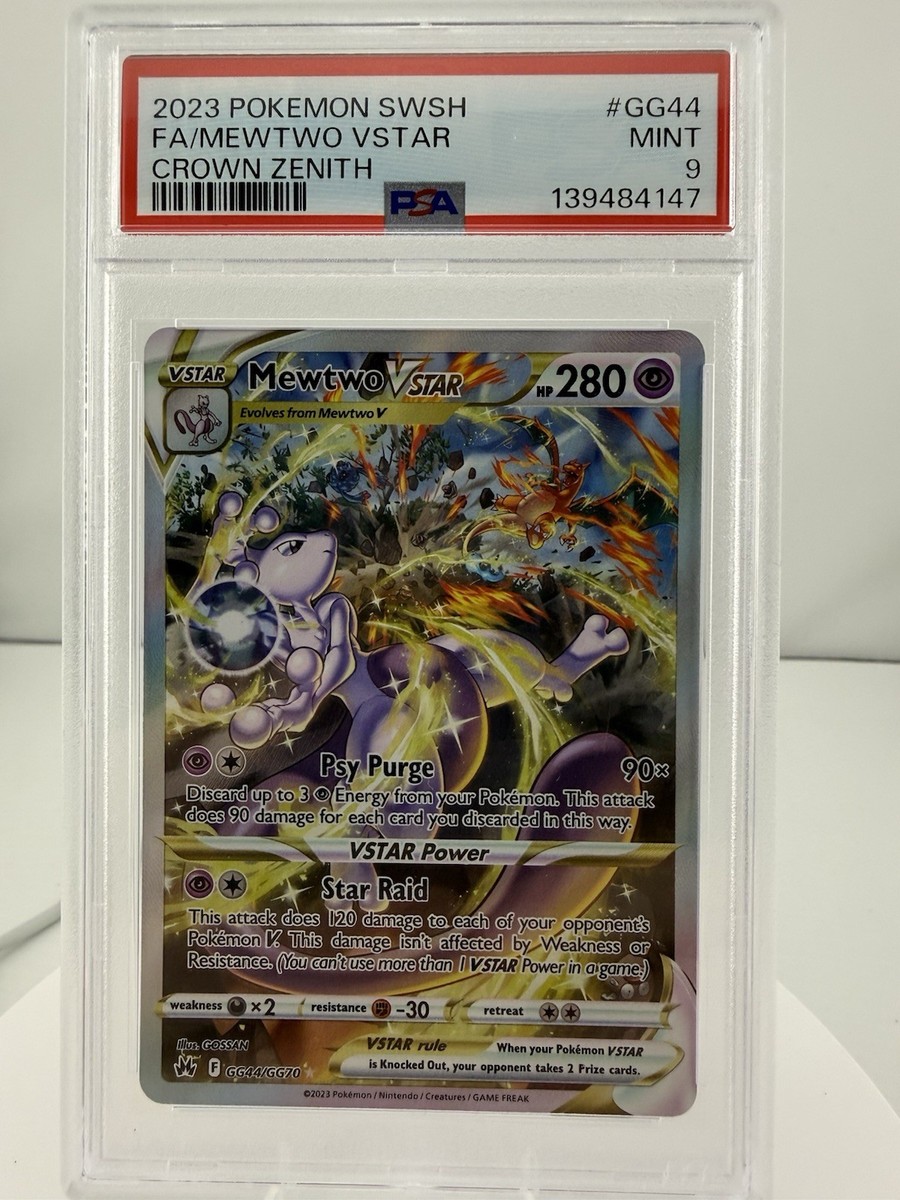 Mewtwo VSTAR GG44/GG70 Crown Zenith: Galarian Gallery Holo for