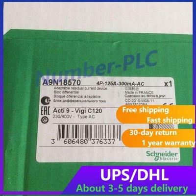 ONE NEW A9N18570 residual current device Vigi C120 4P 125A 300mA
