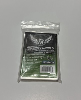 Mayday Games Card Game Premium Sleeves 50 Pack Standard Size New Sealed