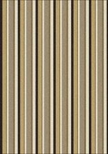 10x13 Milliken Brown Striped Area Rug East Isle Booth Brown - Aprx 10 9 x 13 2