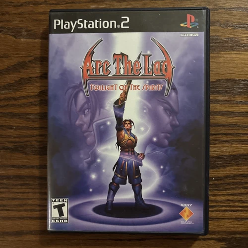 Arc the Lad: Twilight of the Spirits (Sony PS2, 2003) No Manual